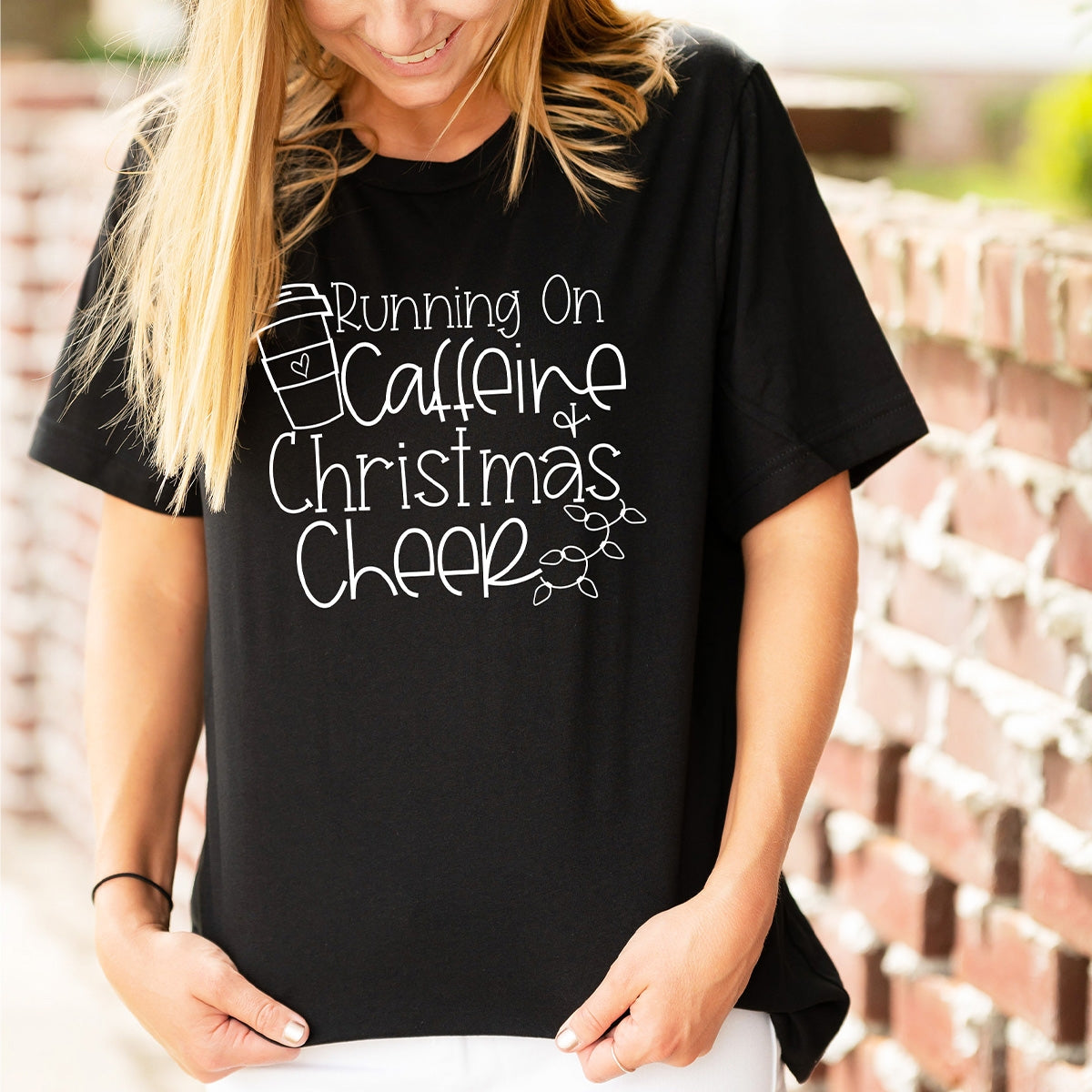 Caffeine & Christmas T-Shirt