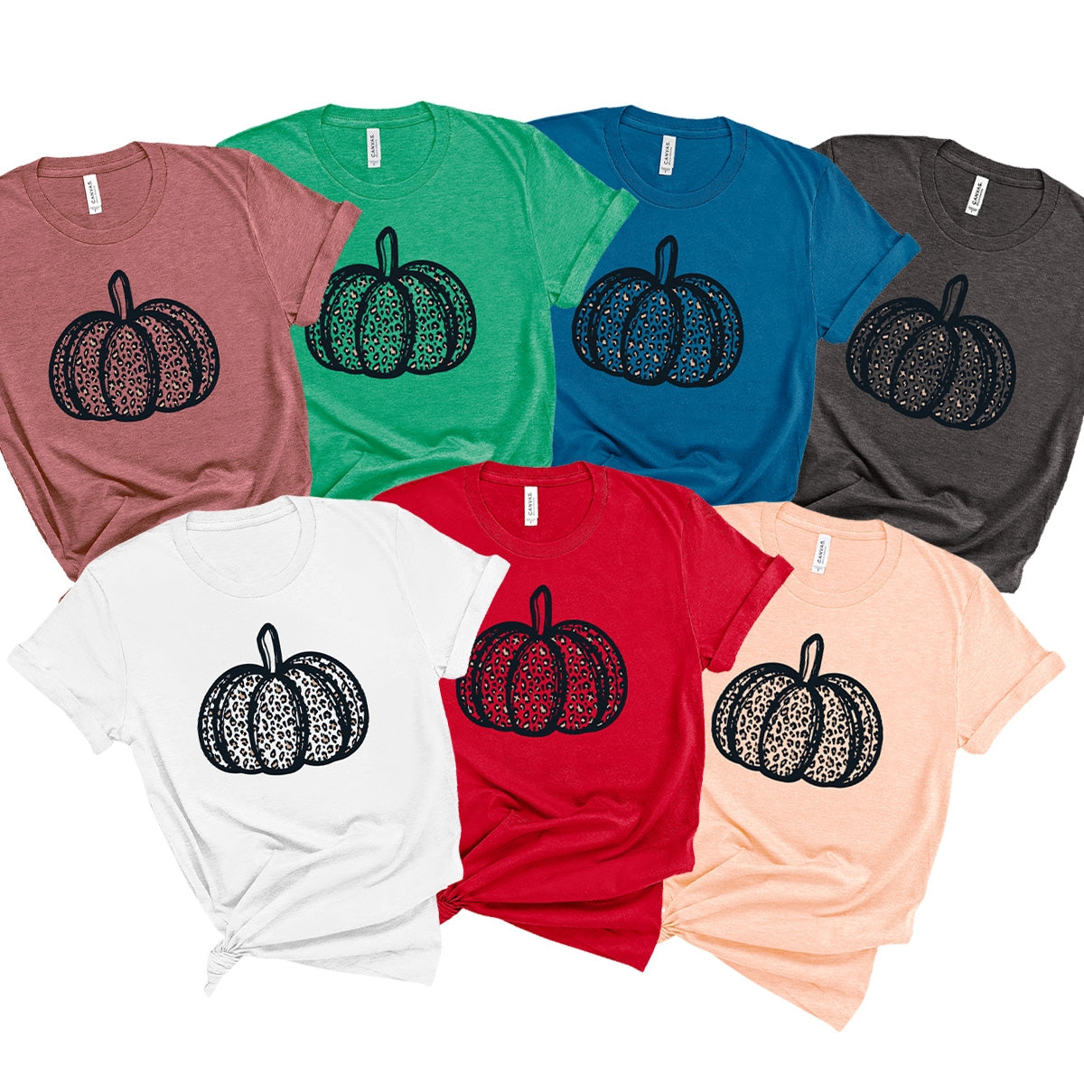 Leopard Pumpkin T-Shirt