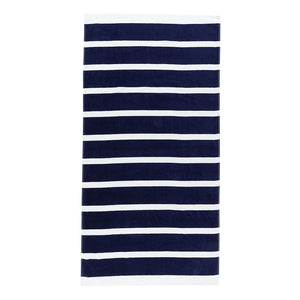 Navy Stripe Towel
