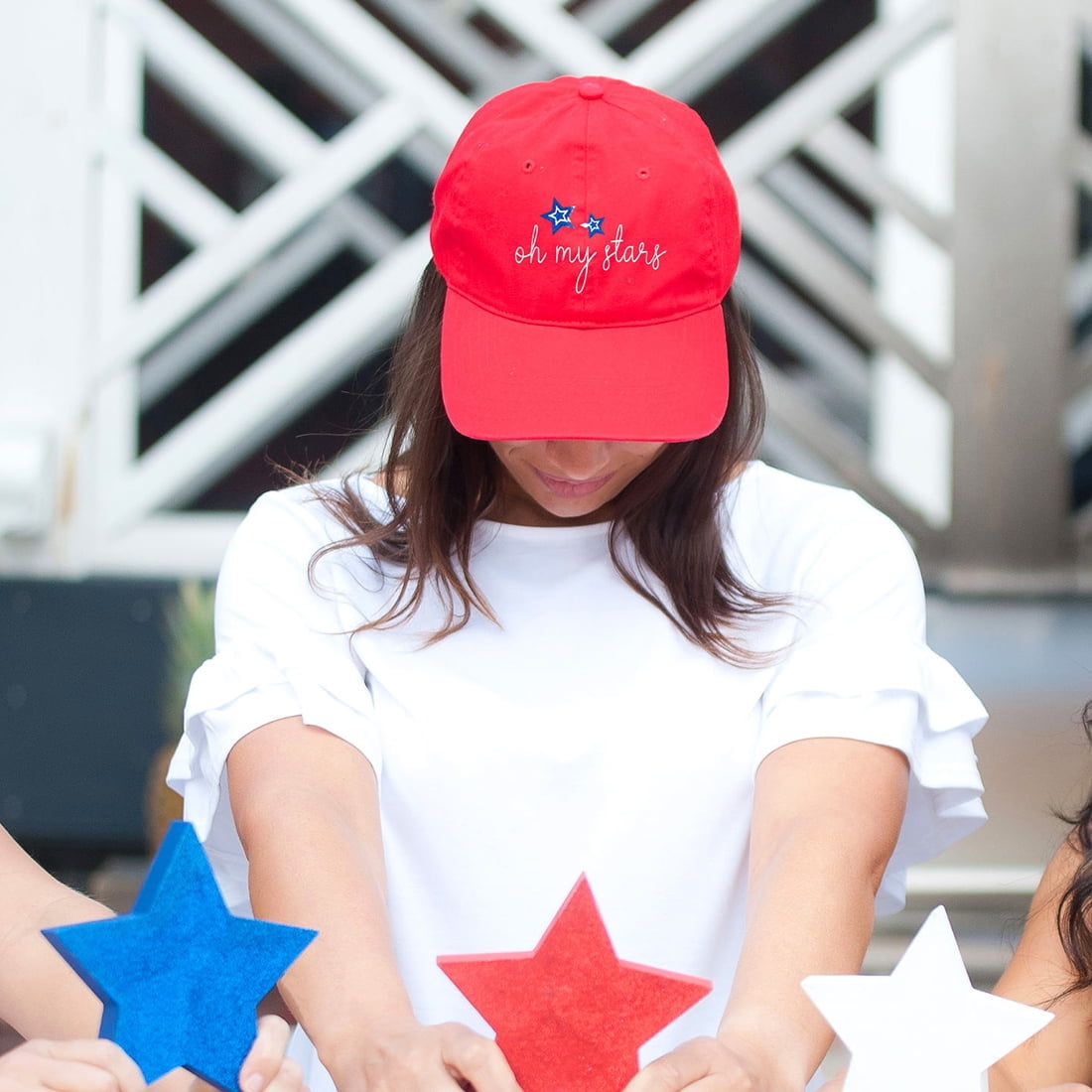 Oh My Stars Red Cap