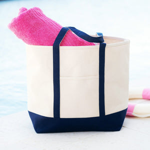Navy Everyday Tote