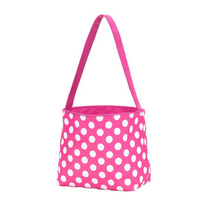 Hot Pink Dot Easter Bucket