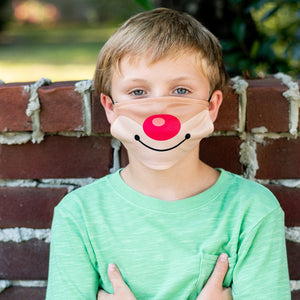 Rudolph Kids Adjustable Face Mask