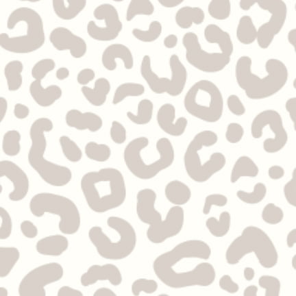 Natural Leopard Towel
