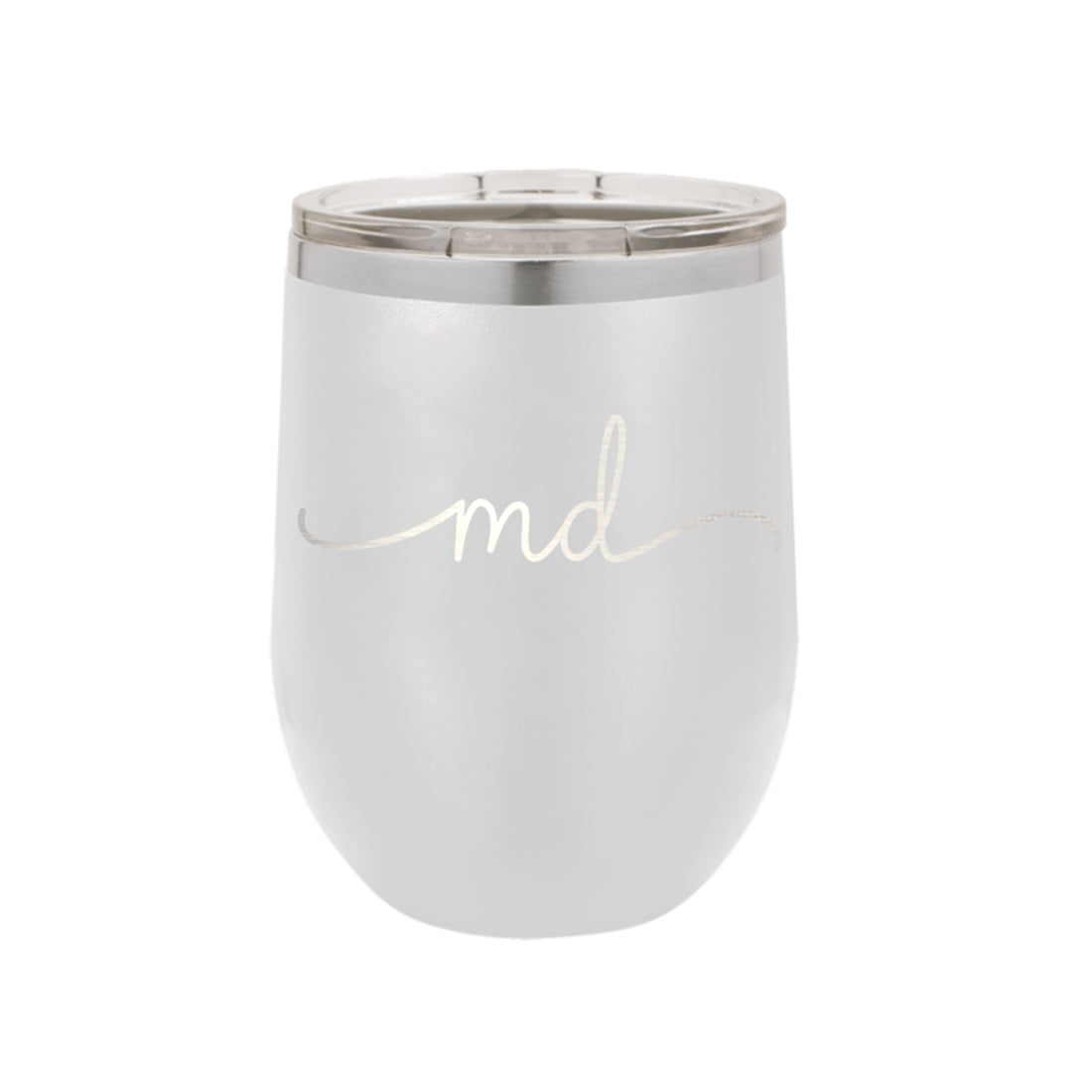 Maryland Rep Your State White 12oz Insulated Tumbler