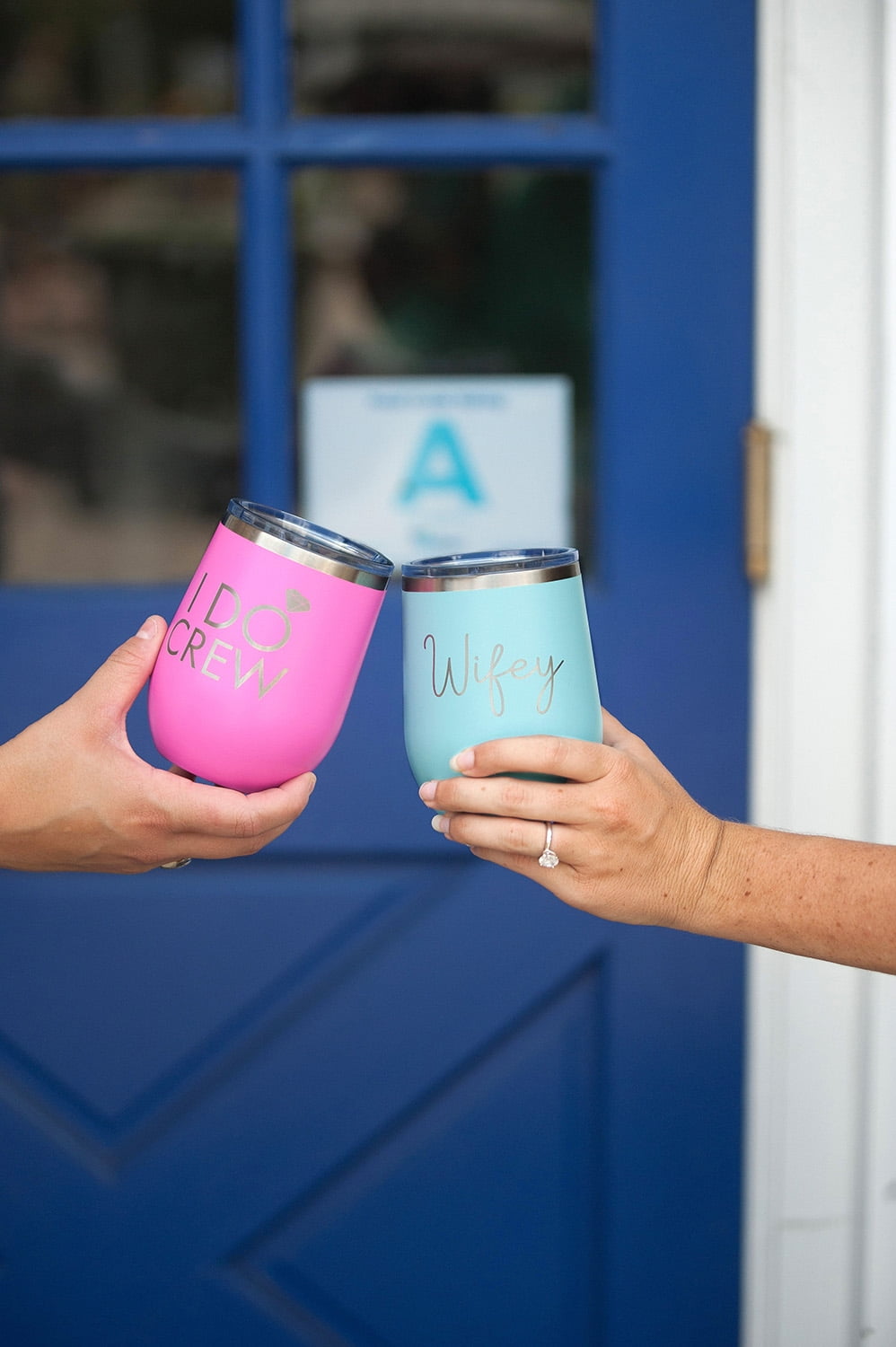 Wifey Teal 12oz Insulated Tumbler